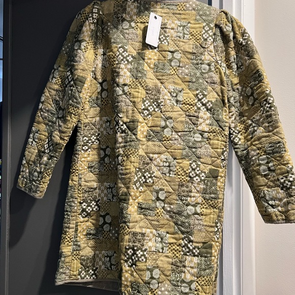 Current Air quilted patchwork print coat/jacket NWT - Picture 3 of 6
